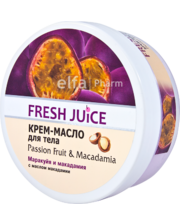 Fresh Juice Крем-масло для тела. Маракуйя и макадамия 225 мл фото 2255744881