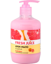 Fresh Juice Крем-мыло с дозатором. Грейпфрут с увлажняющим молочком 460 мл фото 1888216924