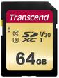 Transcend SDXC 64GB UHS-I U3 500S (TS64GSDC500S)