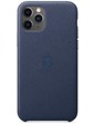 Apple iPhone 11 Pro Leather Case - Midnight Blue (MWYG2)