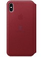 Apple iPhone XS Max Leather Folio - PRODUCT RED (MRX32)