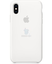 Apple iPhone XS Silicone Case - White (MRW82) фото 3056709906