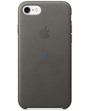 Apple iPhone 7 Leather Case - Storm Gray MMY12 фото 2988180465
