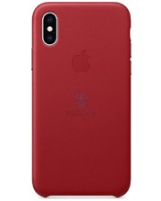 Apple iPhone XS Leather Case - PRODUCT RED (MRWK2) фото 827793520