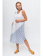  Стильное летнее платье Puro Lino - белый цвет, L (есть размеры) M