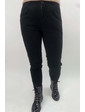  Вельветовые брюки с резинками на манжетах Sangogo - черный цвет, S (есть размеры)