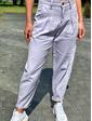  Модные женские джинсы с защипами Busem - лавандовый цвет, 36р (есть размеры)