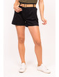  Молодежные короткие шорты LUREX - черный цвет, M (есть размеры)