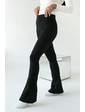 Женские брюки клеш Barley - черный цвет, XL (есть размеры)