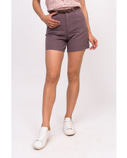  Джинсовые женские шорты LUREX - фиолетовый цвет, S (есть размеры) фото 976882747