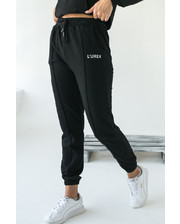  Спортивные штаны с надписью Lurex LUREX - черный цвет, M (есть размеры) фото 3558760556