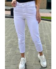  Классические mom джинсы Crep - белый цвет, 31р (есть размеры) фото 714668348
