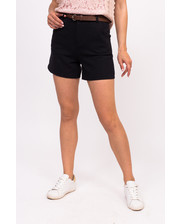  Джинсовые женские шорты LUREX - черный цвет, M (есть размеры) фото 53911507