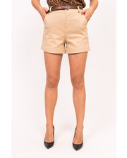  Стильные женские шорты LUREX - кофейный цвет, S (есть размеры) фото 1144226990