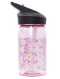 Laken Tritan Bottle 0.45L Kids Bugs and Flowers Pink