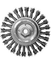 S&R Щетка дисковая S&R, стальная плетенная проволока 150, ворс 0,8мм фото 3104197056