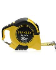 Stanley Рулетка 8м х 25мм MAX" двусторонняя разметка ленты в обрезиненом корпусе магнитная STHT0-36118 фото 3115463035