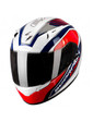 Scorpion Exo-2000 Air Performer Type E11 Pearl White-Blue-Red L