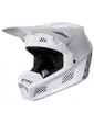 FOX V3 Solids Helmet White-Silver M