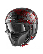 Shark S-Drak Carbon Freestyle Cup Black-Red L фото 44050235