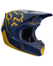 FOX V3 Kila Helmet ECE Navy-Yellow S фото 3570720318