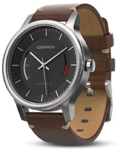 GARMIN V?vomove Premium, Stainless Steel with Leather Band фото 2763391172