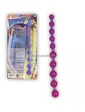  Анальные шарики на цепочке «Jumbo thai» фиолетовые