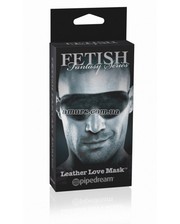  Маска на глаза «Fetish Fantasy Series Limited Edition Leather Love Mask» фото 3944162694