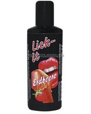  Оральный гель «Lick-it» со вкусом клубнички 50мл. фото 1846821421