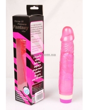  Вибратор «Classic Jelly Vibe Pink 20,8 cm.» фото 1812375530