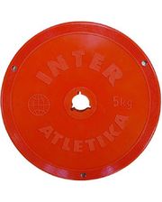 Inter Atletika 5 кг пластиковый цветной фото 302999970