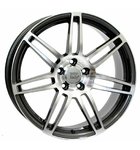 WSP Italy W557 7x16/5x112 D57.1 ET42 Anthracite Polished