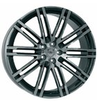WSP Italy W1057 10x21/5x130 D71.6 ET50 Anthracite Polished