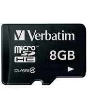 Verbatim microSDHC Class 4 8GB фото 1760951586