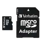 Verbatim microSDHC Class 4 16GB + SD adapter