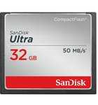 SanDisk CompactFlash Ultra 50MB/s 32GB