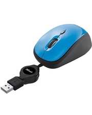 Trust Yvi Retractable Mouse Blue USB фото 1210184160