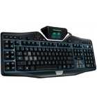 Logitech G19s Keyboard for Gaming Black USB
