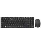 Trust Gusy Wireless Ultra-thin Keyboard with mouse Black USB